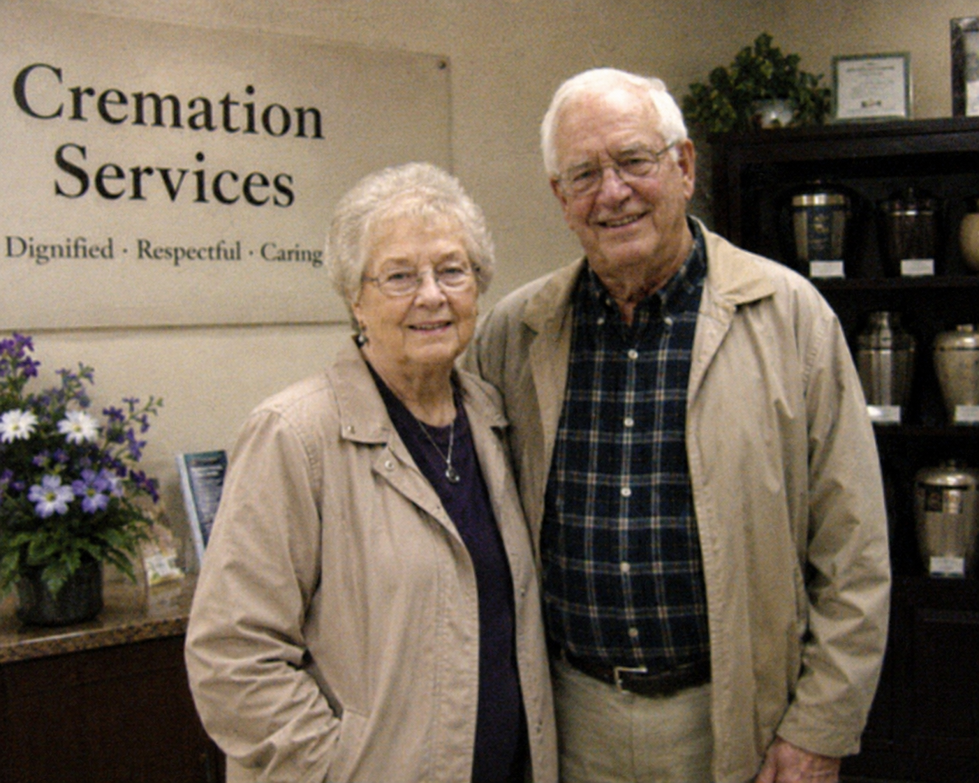 Rachel and Dan, founders of Calm Waters Pet Cremation
